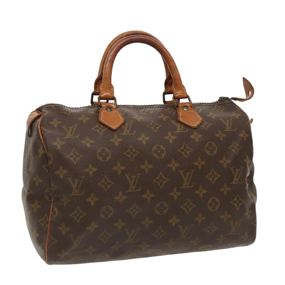 LOUIS VUITTON Monogram Speedy 30 Hand Bag Vintage M41526 LV Auth 93468 - Picture 1 of 16